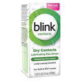 Blink Contacts Lubricating Eye Drops, 0.34 oz - 82744400032 - LL Medico