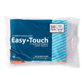 EasyTouch Insulin Syringe with Needle, 1 mL, 30 Gauge, 0.313", U-100, Sterile - 830165 - LL Medico