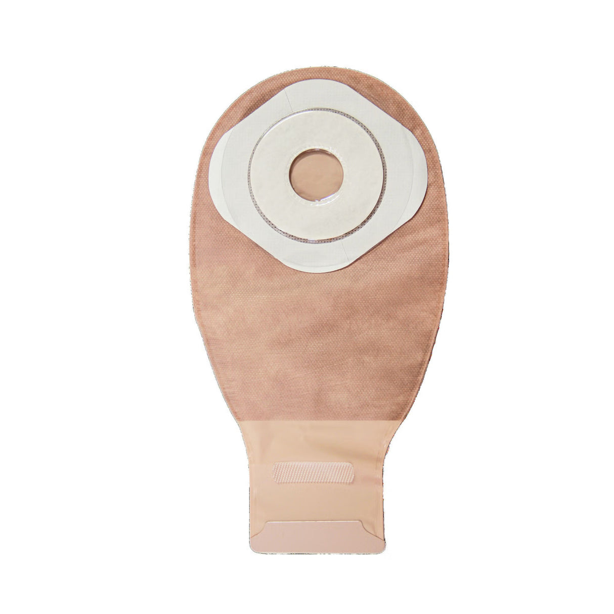 ConvaTec Esteem+ One-Piece Drainable Ostomy Pouch, Beige, 12" Length, Cut-to-Fit 3/4 to 2 1/2" Stoma, Box of 10 - 416975-Box - LL Medico