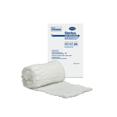 Hartmann Sterilux Bulky Sterile Fluff Bandage Roll, 4-1/2 Inch x 4-1/10 Yard