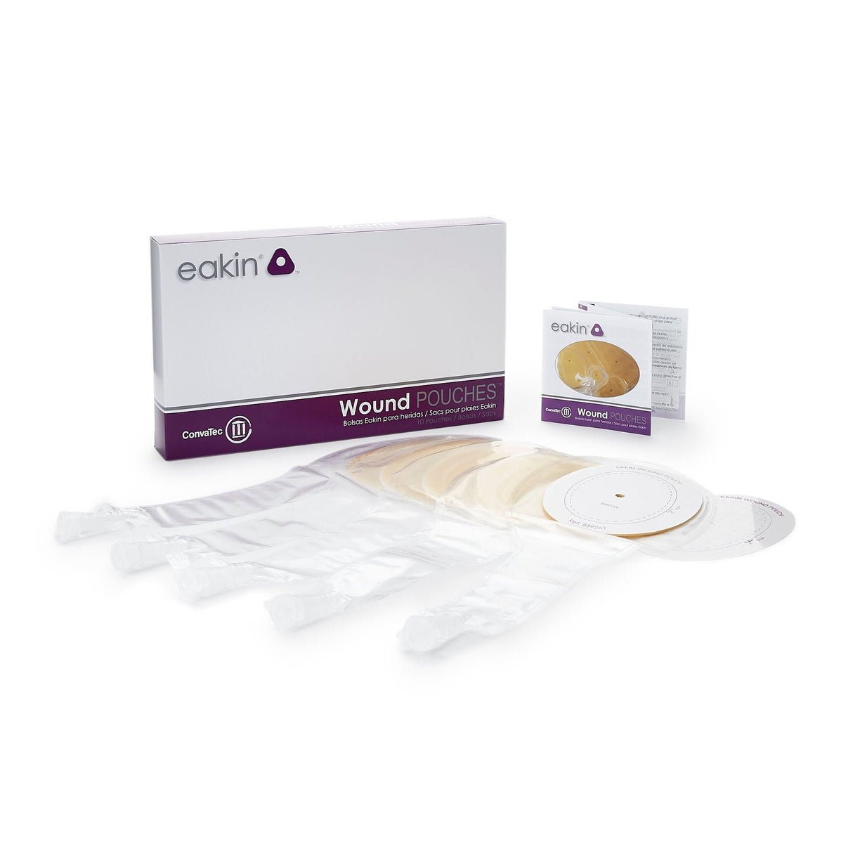 ConvaTec Eakin Fistula and Wound Drainage Pouch, 108 x 75mm Cutting Area
