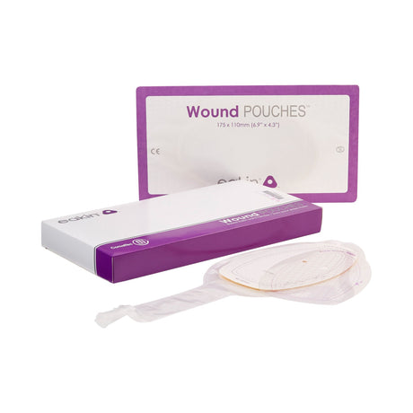ConvaTec Eakin Fistula and Wound Drainage Pouch, Cut to Fit Stomas 173 x 108mm