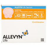 Smith & Nephew Allevyn Life Foam Dressing, Sacral, Bordered, Silicone Adhesive, Sterile — 6.75" x 6.88"