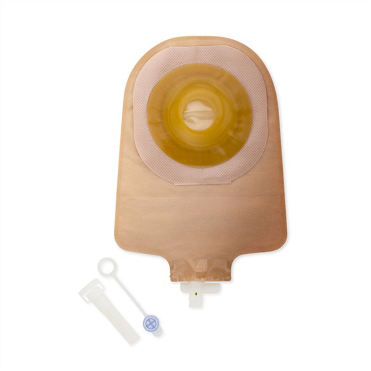 Hollister Premier One-Piece Urostomy Pouch, Convex, Pre-Cut, Beige, 9-Inch