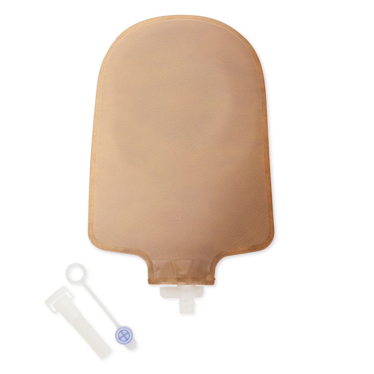 Hollister Premier One-Piece Urostomy Pouch, Convex, Pre-Cut, Beige, 9-Inch