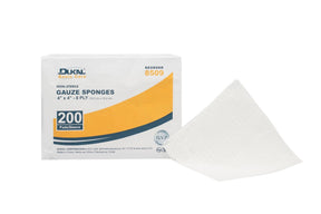 Dukal Gauze Sponge, 4 x 4 Inch, 8-Ply