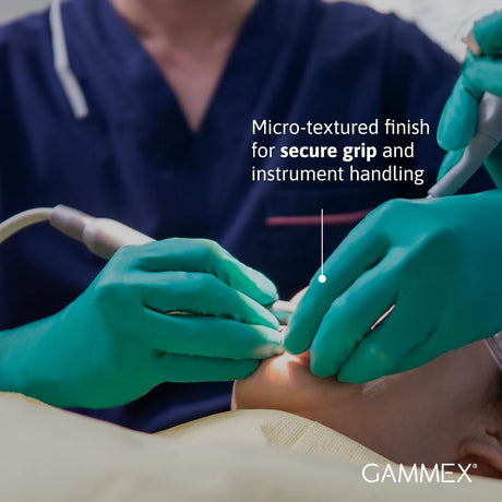 Gammex Non-Latex Polyisoprene Surgical Glove, Green