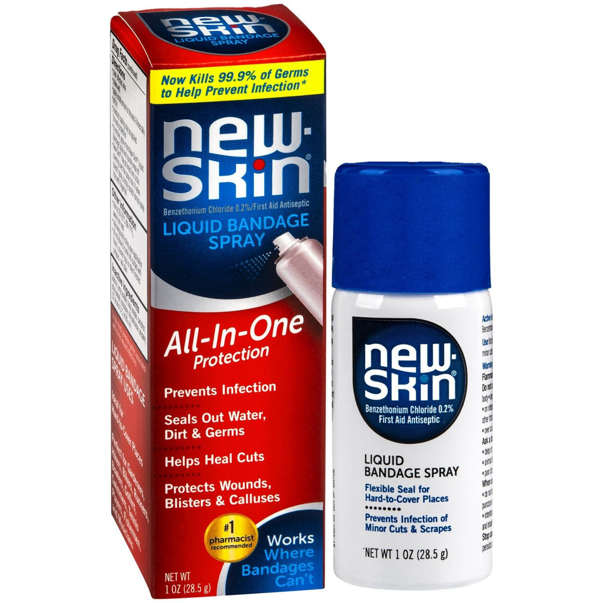 New-Skin Liquid Bandage, 1-ounce spray can