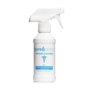 Pure&Clean Pure & Clean Wound Cleanser, 8-ounce Pump Bottle