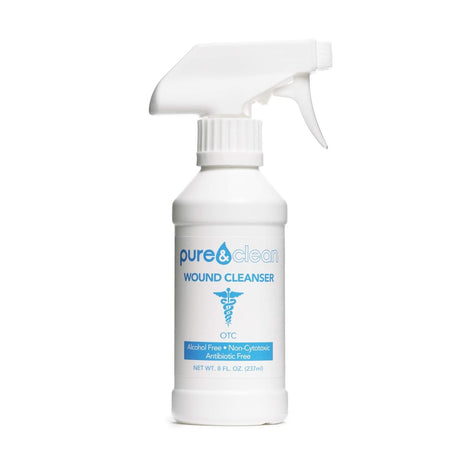 Pure&Clean Pure & Clean Wound Cleanser, 8-ounce Pump Bottle
