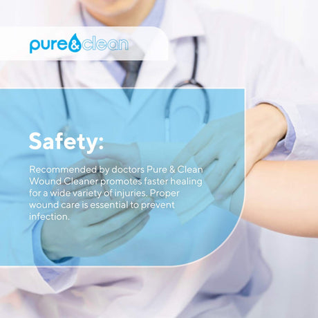 Pure&Clean Pure & Clean Wound Cleanser, 8-ounce Pump Bottle