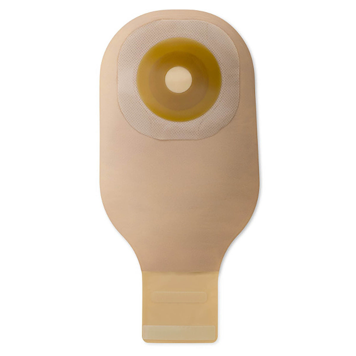 Hollister Premier Flextend One-Piece Colostomy Pouch, Flat, Cut-to-Fit, Beige, 12-Inch