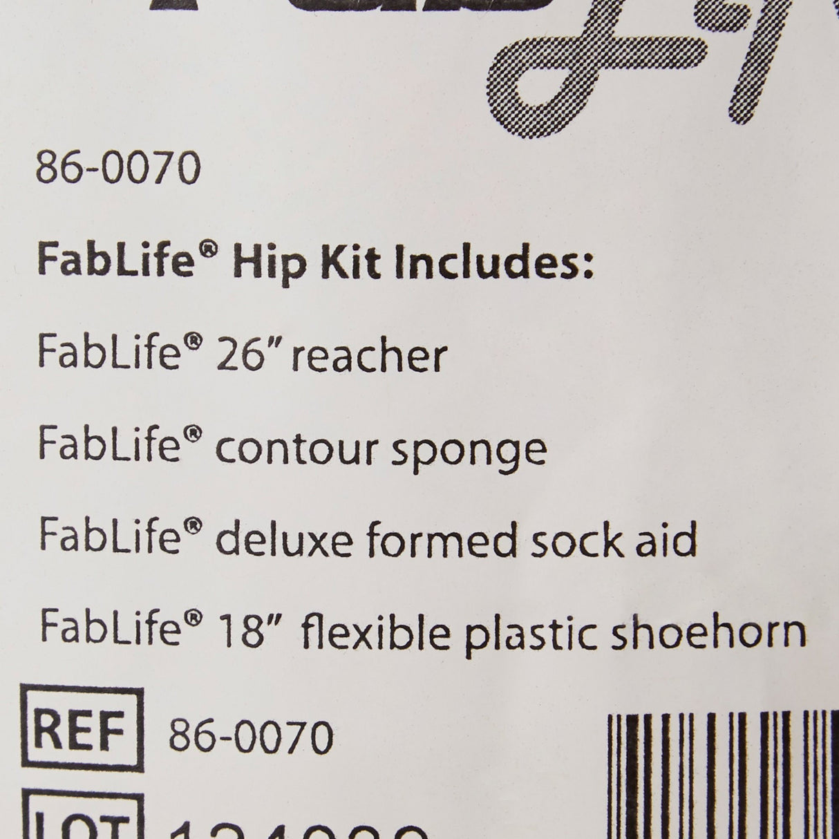 ADL Hip / Knee Equipment Kit FabLife Standard Reacher - 26 Inch Length