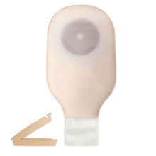 Hollister Premier Flextend One-Piece Colostomy Pouch, Convex, Cut-to-Fit, Transparent, 12-Inch