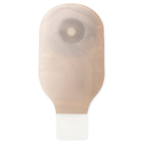Hollister Premier Flextend One-Piece Colostomy Pouch, Flat, Pre-Cut, Transparent, 12-Inch