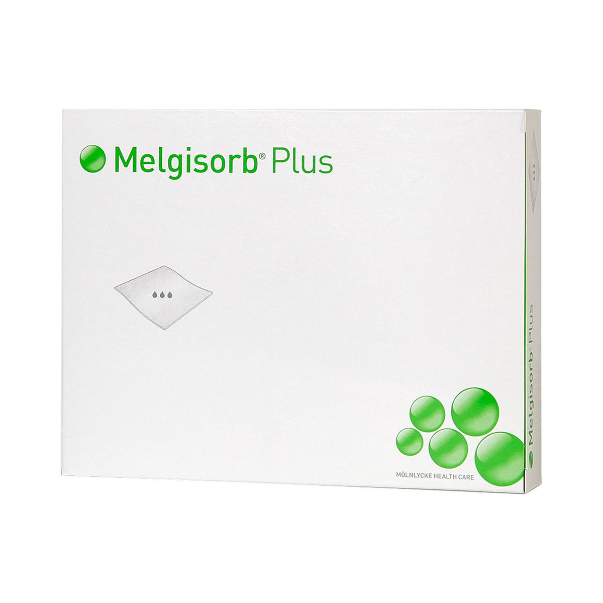 Molnlycke Melgisorb Plus Calcium Alginate Dressing, Square - 252000 - LL Medico