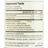 Health Star Acidophilus Probiotic Dietary Supplement, 10 mg, Capsule - 866-01-HST - LL Medico