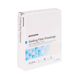 McKesson Gelling Fiber Wound Dressing, Square, 2 x 2", White, Carboxymethyl Cellulose (CMC), Sterile - 87200 - LL Medico