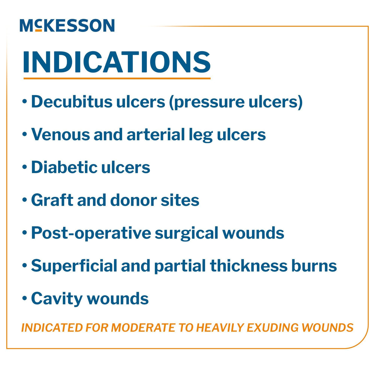 McKesson Gelling Fiber Wound Dressing, Square, 2 x 2", White, Carboxymethyl Cellulose (CMC), Sterile - 87200 - LL Medico