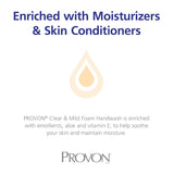 Provon Clear & Mild Foam Handwash, Unscented