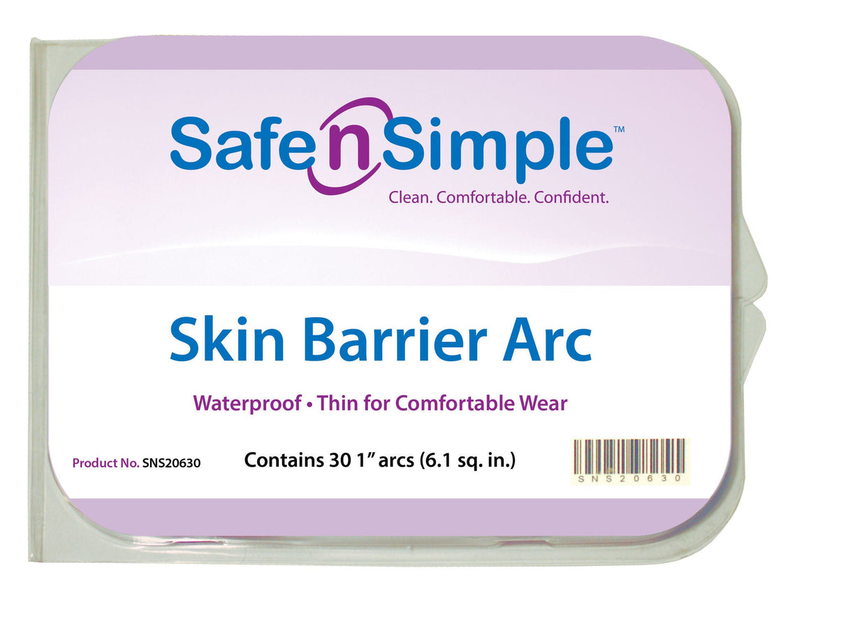 Safe n Simple Moldable Skin Barrier Arc, 1 Inch