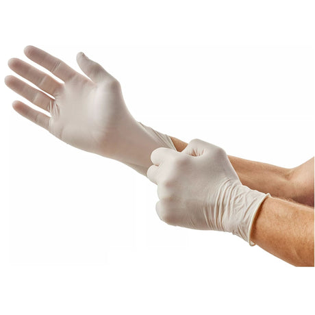 Cardinal Health Latex Exam Gloves, Powder-Free, Ivory