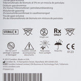 Xeroform Occlusive, Petrolatum Impregnated Dressing, 1 x 8", White, Fine Mesh Gauze, Sterile - 8884433301 - LL Medico
