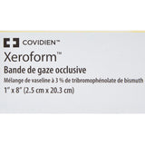 Xeroform Occlusive, Petrolatum Impregnated Dressing, 1 x 8", White, Fine Mesh Gauze, Sterile - 8884433301 - LL Medico