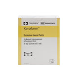Xeroform Occlusive Petrolatum Impregnated Dressing, Square, 2" x 2", White, Fine Mesh Gauze, Sterile - 8884433400 - LL Medico