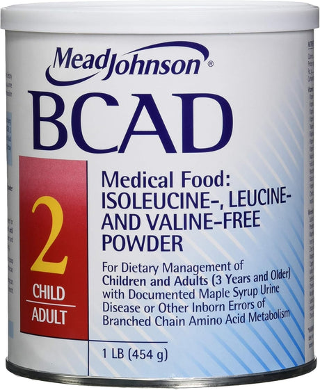 Mead Johnson BCAD 2 Medical Food Powder, Vanilla, 1 lb