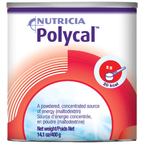 Nutricia Polycal Oral Supplement Powder, Unflavored, 400 Gram