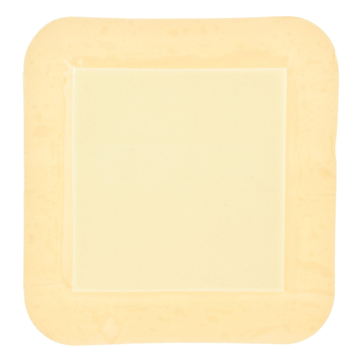 DermaLevin Foam Dressing with Border, Waterproof Hydrocolloid Adhesive, Sterile — 4" x 4"