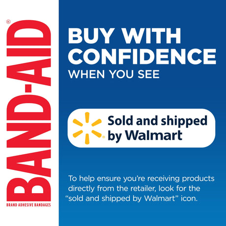 Band-Aid Skin-Flex Adhesive Bandages, Sterile, Assorted Sizes, Box of 20