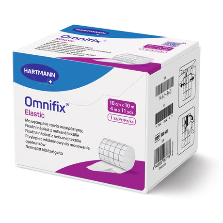 BSN Medical Omnifix Nonwoven Dressing Retention Tape, 4 Inch x 10 Yard, White