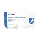 Dukal Cotton Tipped Applicators, Sterile, 3", Wood Shaft - 9013 - LL Medico