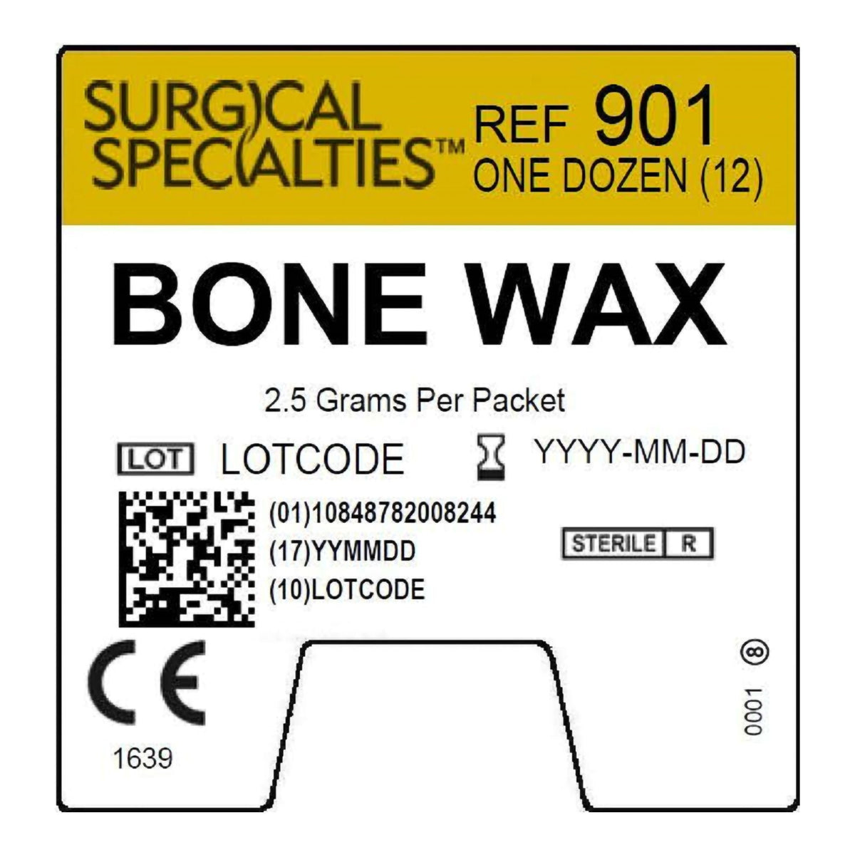 Sharpoint Bone Wax, 2.5 g - 901-Dozen - LL Medico