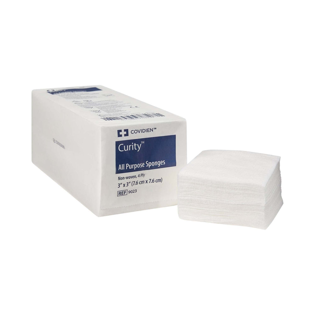 Curity All Purpose Sponges, Non-Woven, 4 Ply, Nonsterile, 3" x 3" - 9023 - LL Medico