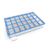 Pharmadose Locking Pill Planner, 7-Day 4-Dose, Small - 91340 - LL Medico