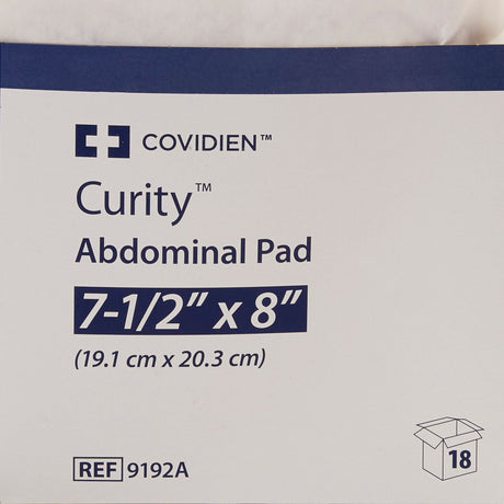 Cardinal Health Curity Sterile Abdominal Pad, 7-1/2 x 8 Inch
