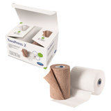 TwoPress 2, Two-Layer Compression Bandage System, Self-Adherent Closure, Tan / White, Elastic / Fabric, NonSterile, 40 mmHg - 931687-Single - LL Medico