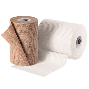 TwoPress 2, Two-Layer Compression Bandage System, Self-Adherent Closure, Tan / White, Elastic / Fabric, NonSterile, 40 mmHg - 931687-Single - LL Medico