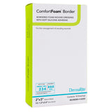 Dermarite ComfortFoam Border Foam Dressing, Waterproof, Silicone Adhesive, Sterile — 2" x 5"