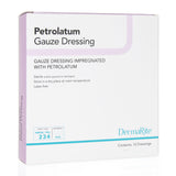 DermaRite Petrolatum Impregnated Dressing, 1 x 8 Inch