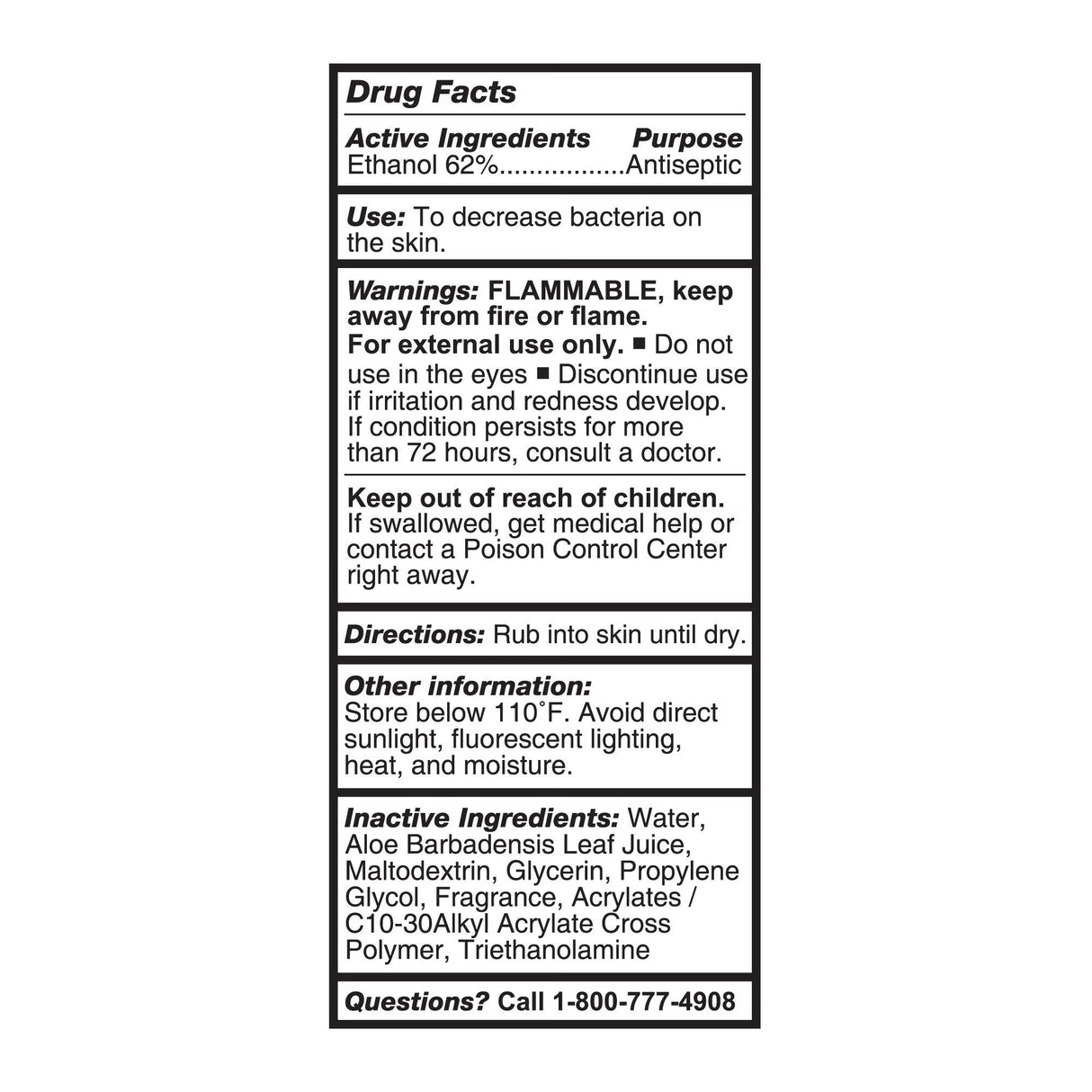 McKesson Hand Sanitizer with Aloe Gel, Fresh Scent - 16-1068 - LL Medico
