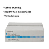 McKesson Hair Brush Gray Plastic Vented, 7.5", 63 Bristles