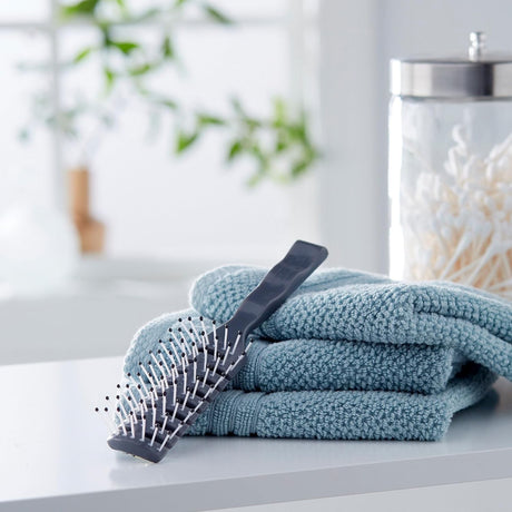 McKesson Hair Brush Gray Plastic Vented, 7.5", 63 Bristles