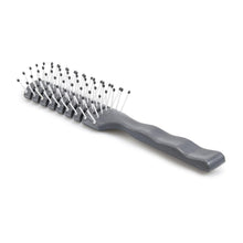 McKesson Hair Brush Gray Plastic Vented, 7.5", 63 Bristles