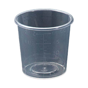 Sklar Graduated Medicine Cup, 2 oz, Clear Plastic, Sterile, Disposable - 96-7027 - LL Medico