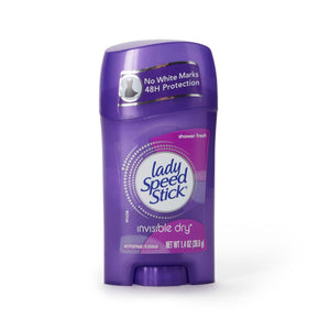 Lady Speed Stick Invisible Dry Antiperspirant Deodorant, Shower Fresh, 2.3 oz - 96299 - LL Medico