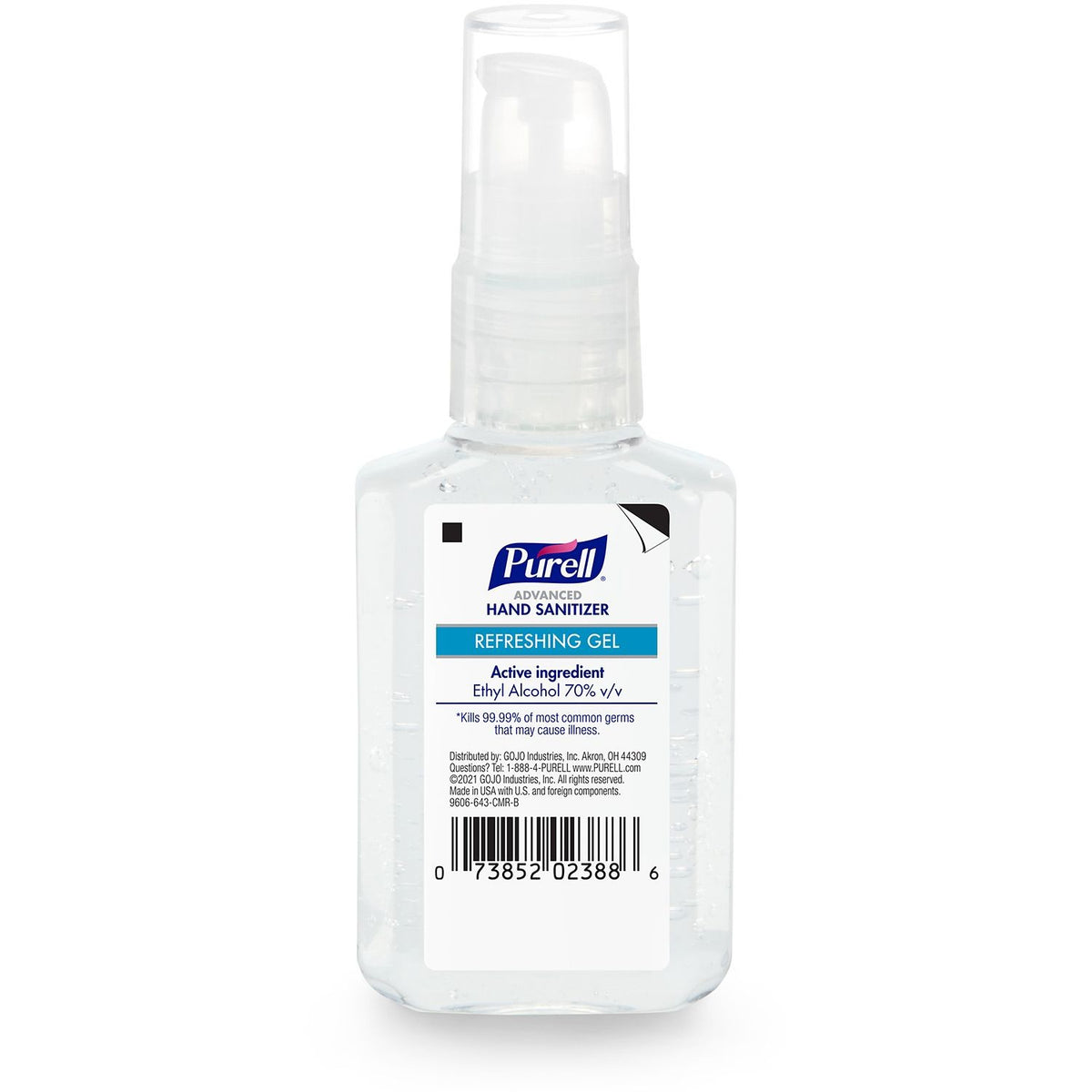 Purell Advanced Hand Sanitizer Refreshing Gel